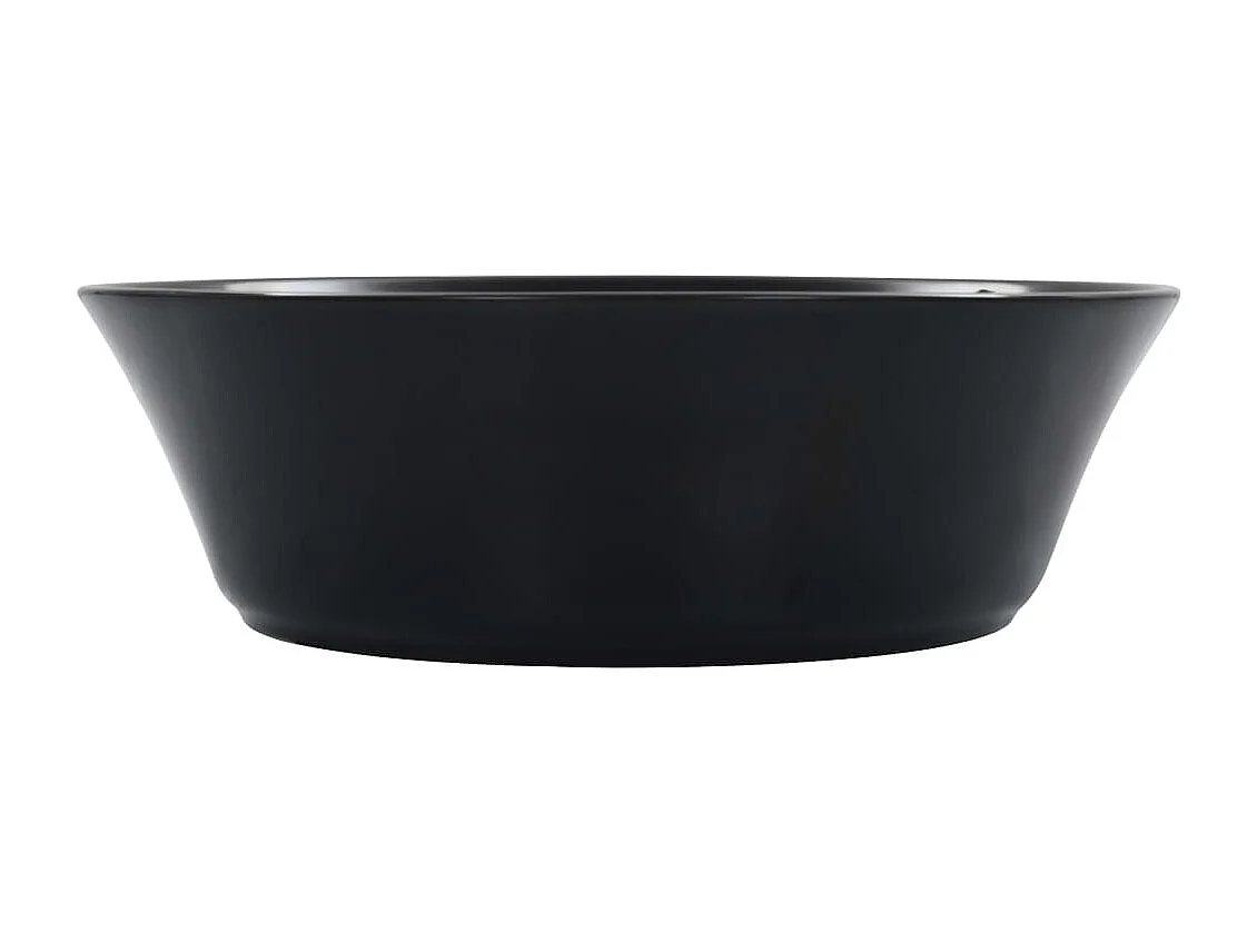 Lavabo 41x12,5 cm Céramique Noir