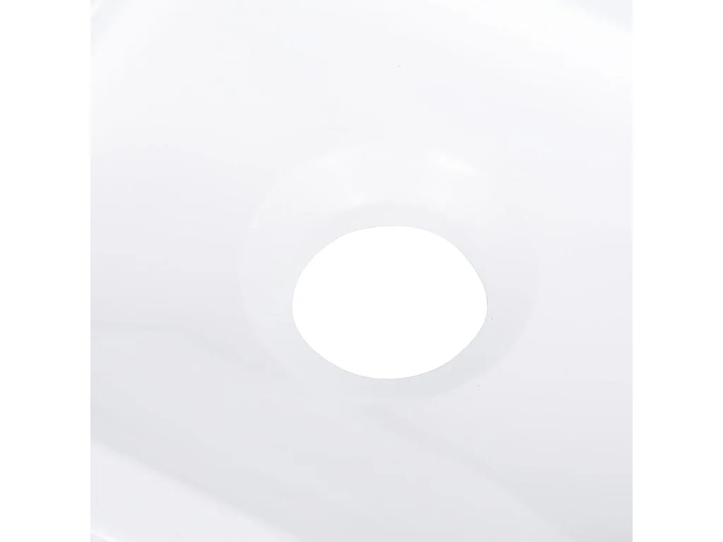 Lavabo 400x220x90 mm SMC Blanc