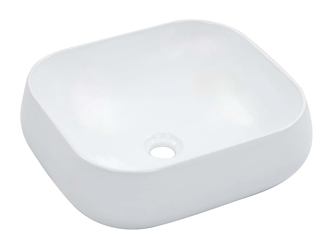Lavabo 44,5 x 39,5 x 14,5 cm Céramique Blanc