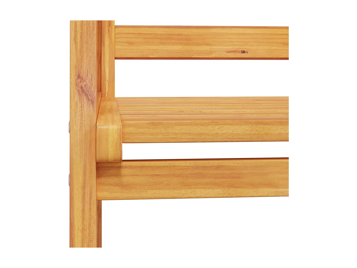 5 pcs conjunto lounge de jardim madeira de acácia maciça