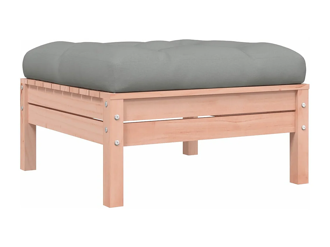 Set Divani Giardino 10 pz con Cuscini Massello Abete Douglas