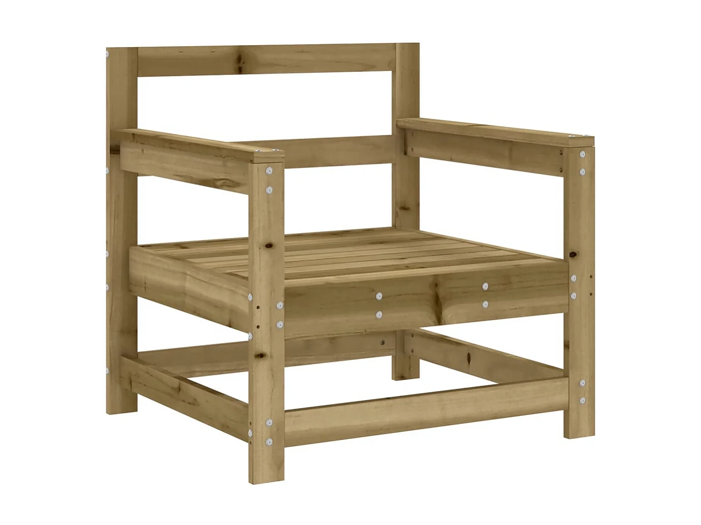 7-tlg. Garten-Lounge-Set Kiefernholz Imprägniert