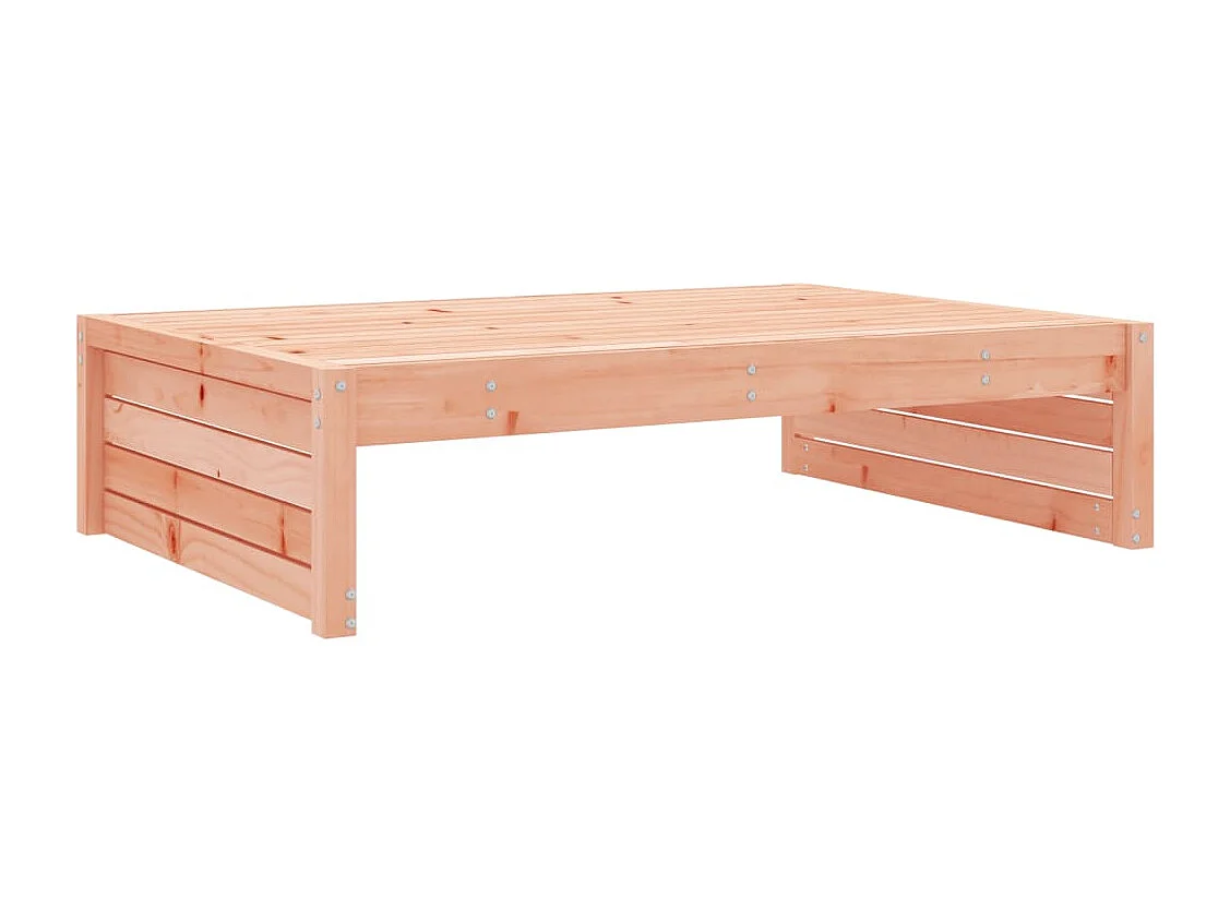 5 pcs conjunto lounge de jardim madeira de douglas maciça