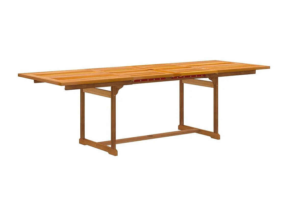 Set Pranzo da Giardino 7pz Legno Massello di Acacia e Textilene