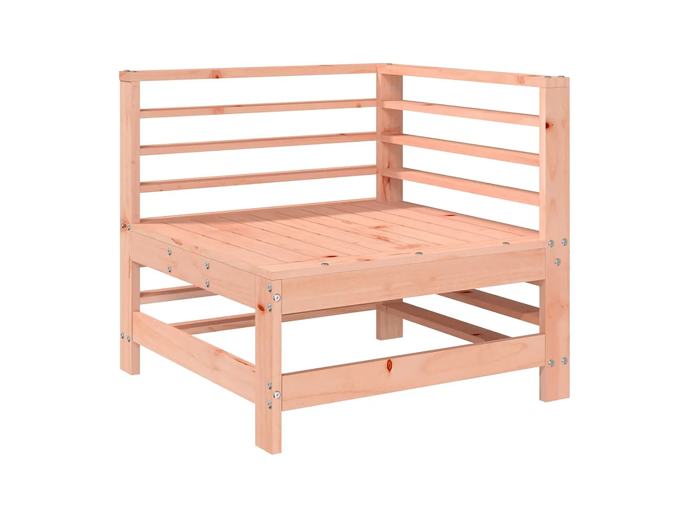 Salon de jardin 6 pcs bois massif douglas