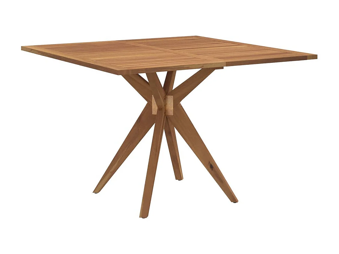 Ensemble à manger de jardin 5 pcs Bois d'acacia solide