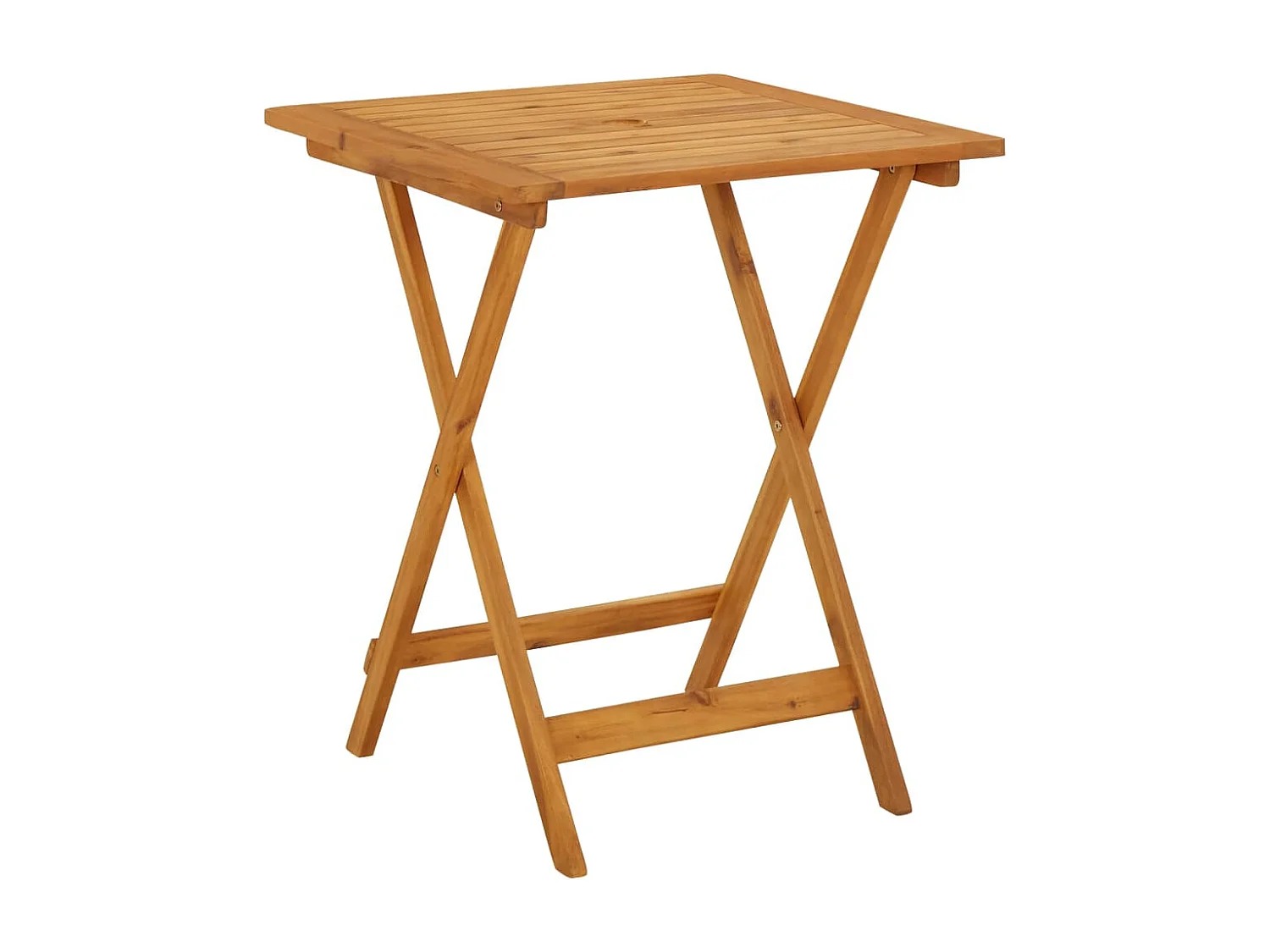 Ensemble de bistro 3 pcs beige tissu et bois massif