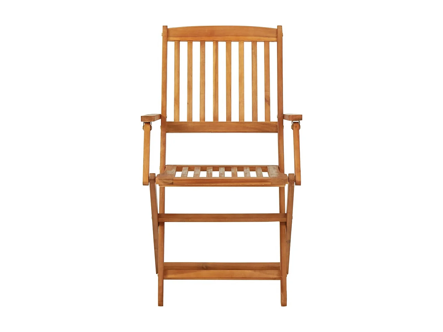 Mobilier de bistro pliable 3 pcs Bois d'acacia solide