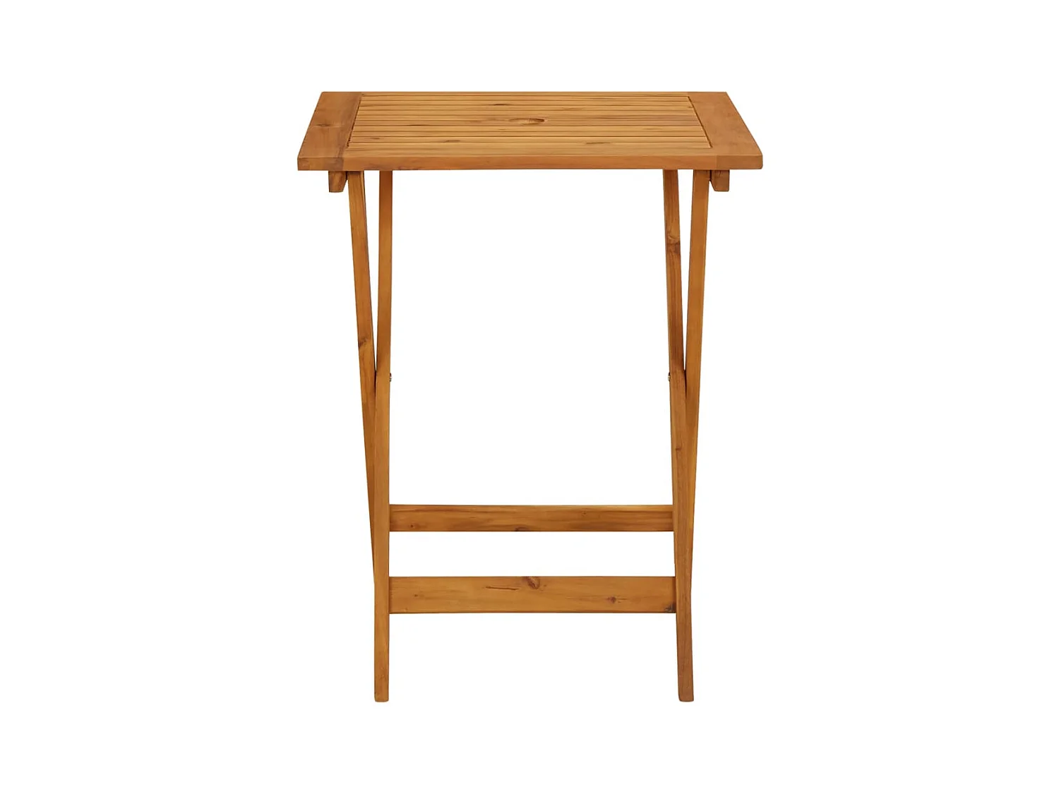 Set da Bistrot 3pz Nero in Polipropilene e Legno Massello