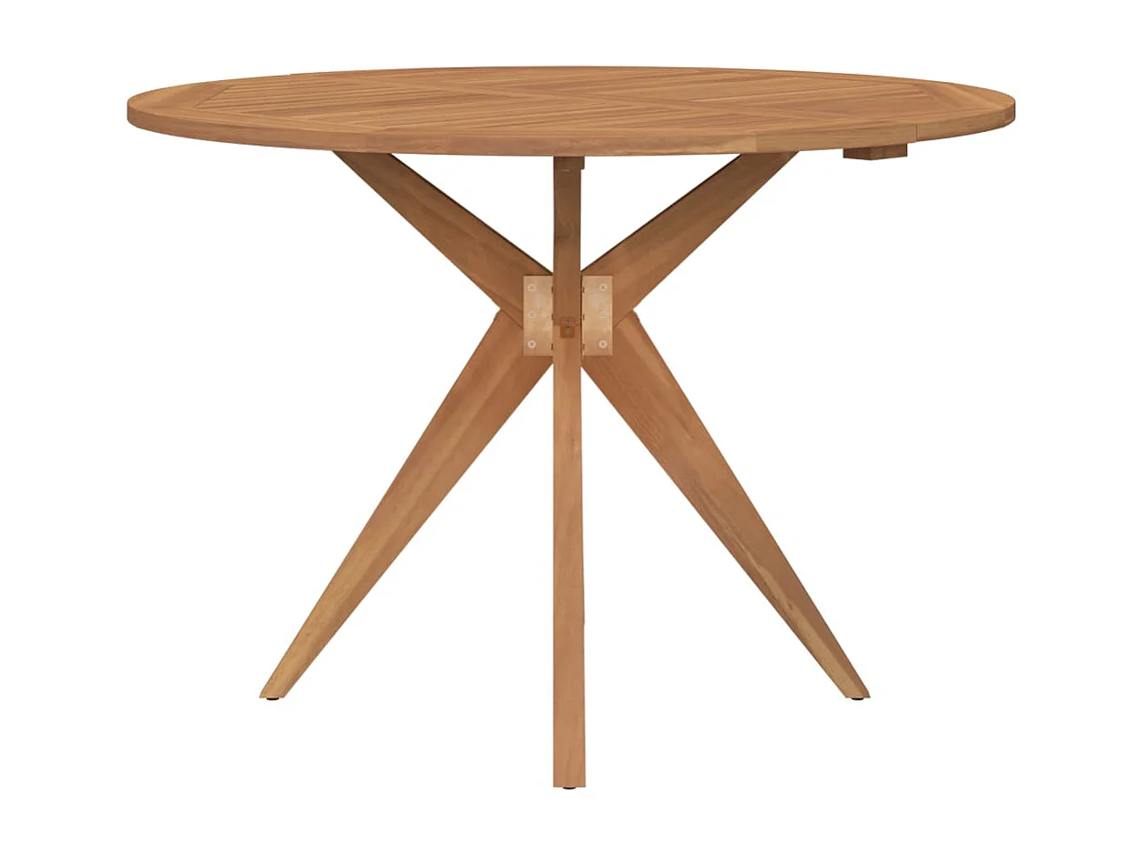 Ensemble à manger de jardin 5 pcs Bois d'acacia solide