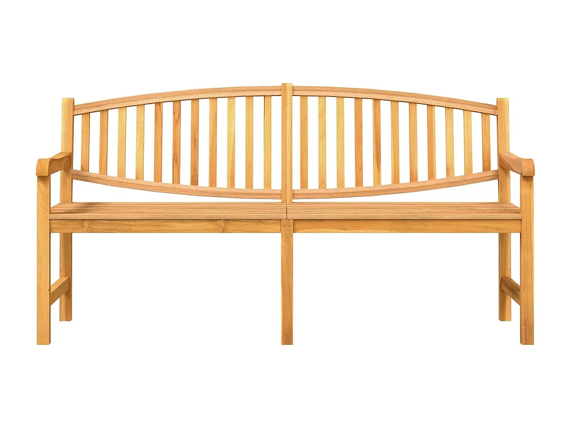 Set da Pranzo per Giardino 4 pz in Legno Massello di Teak