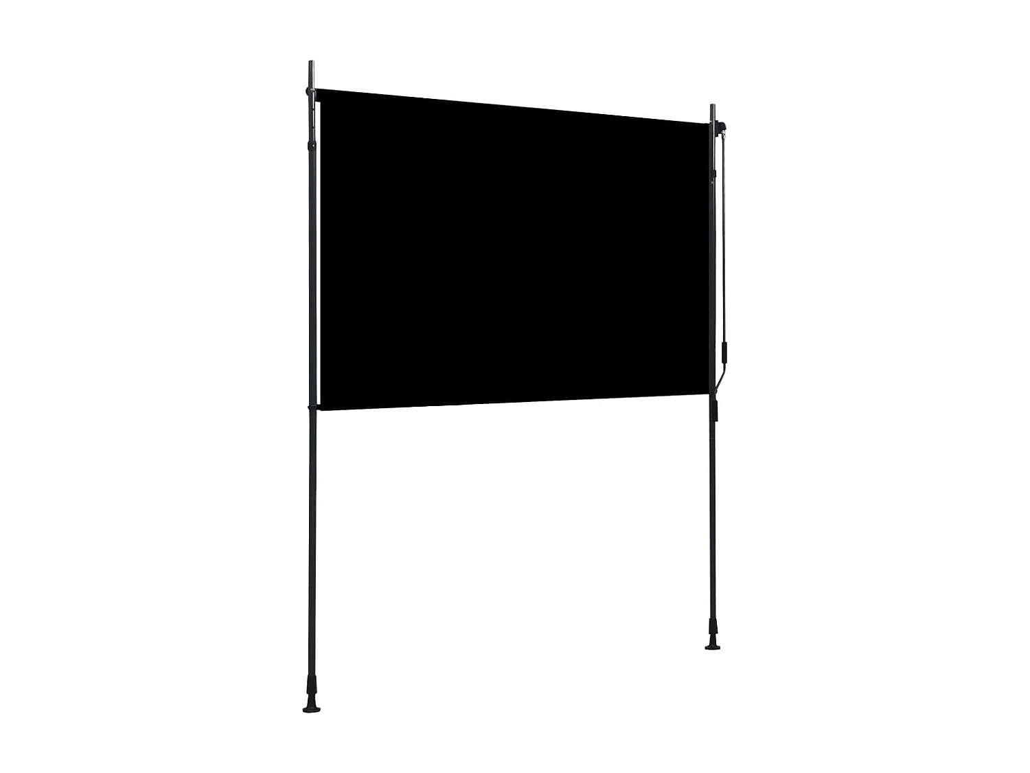 Estore de rolo para exterior 200x270 cm antracite