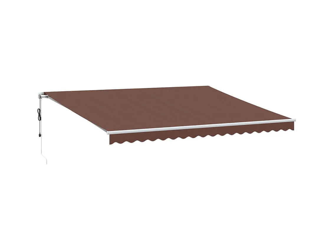 Markise Automatisch Braun 450x300 cm