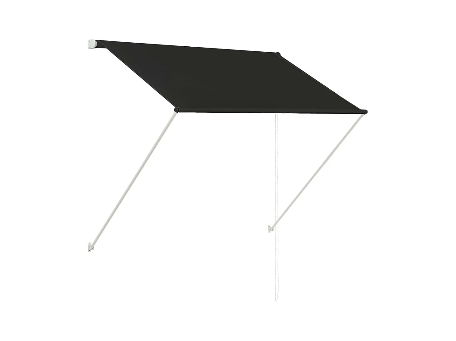 Toldo retrátil 100x150 cm antracite