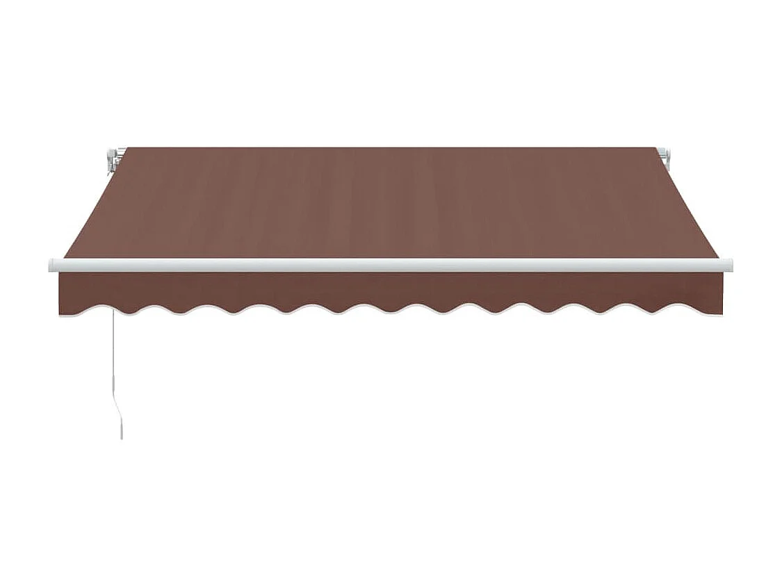 Tenda Sole Retrattile Manuale 300x250 cm Marrone