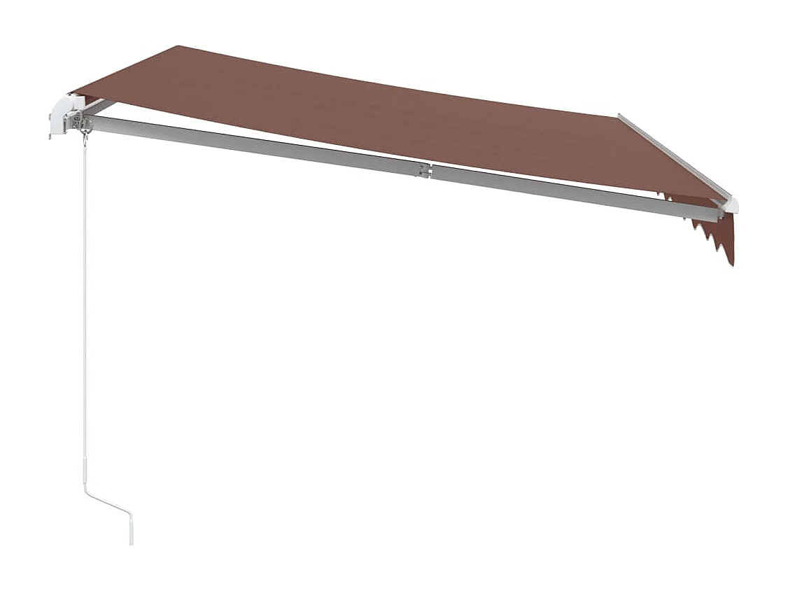 Tenda Sole Retrattile Manuale 300x250 cm Marrone