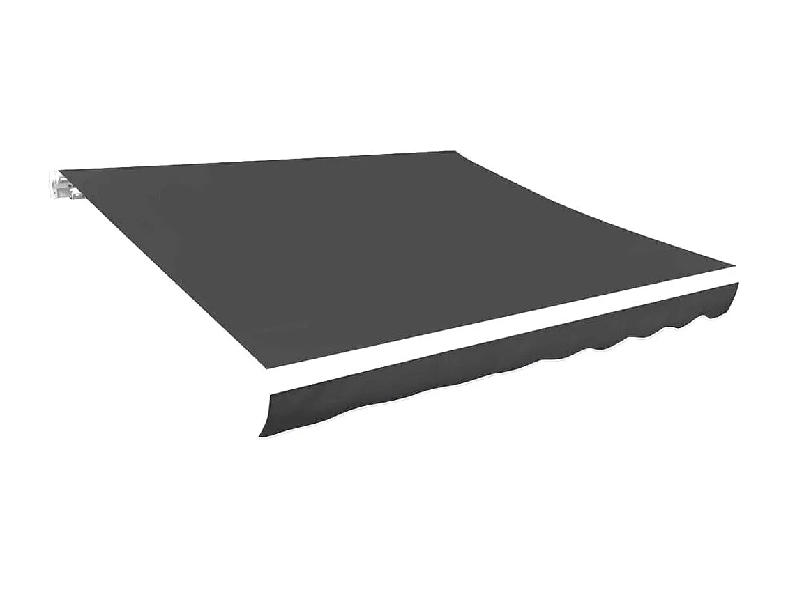 Tendone Parasole in Tela Antracite 450x300 cm