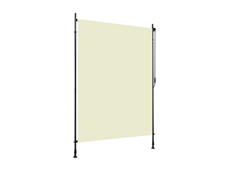 Estore de rolo para exterior 150x270 cm creme