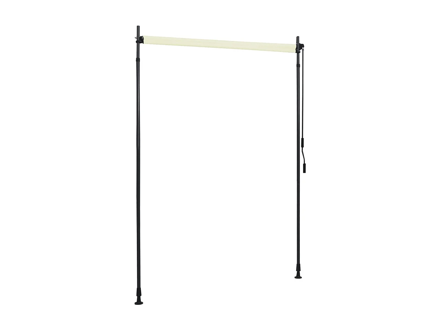 Store roulant d'extérieur 150 x 270 cm Crème