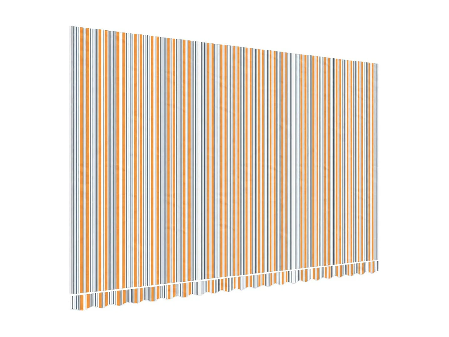 Markisenbespannung Mehrfarbig Gestreift 5x3 m