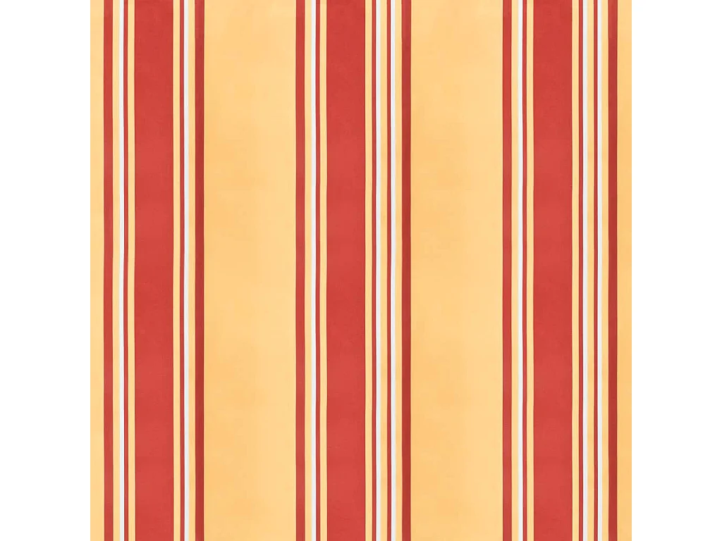 Tissu de remplacement de cantonnière d’auvent jaune orange 3,5m