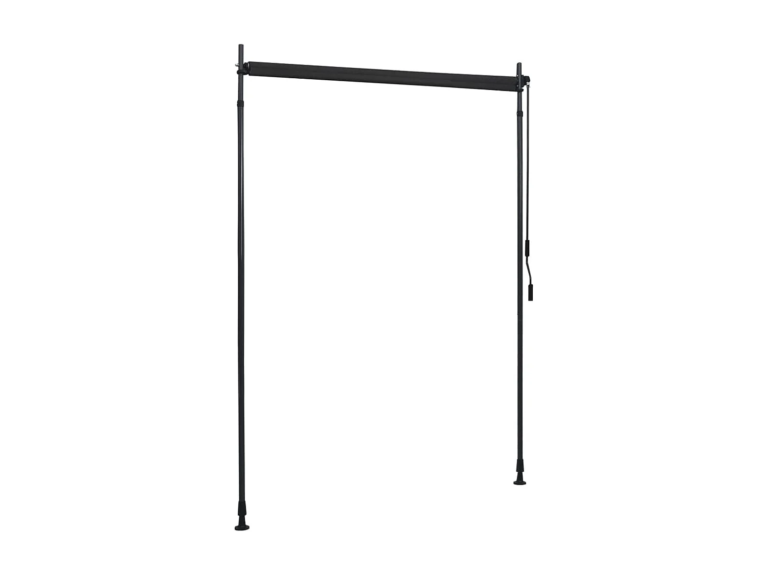 Tenda a Rullo per Esterni 150x270 cm Antracite