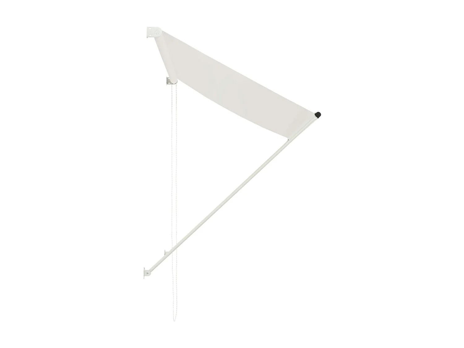 Tenda da Sole Retrattile 100x150 cm Crema