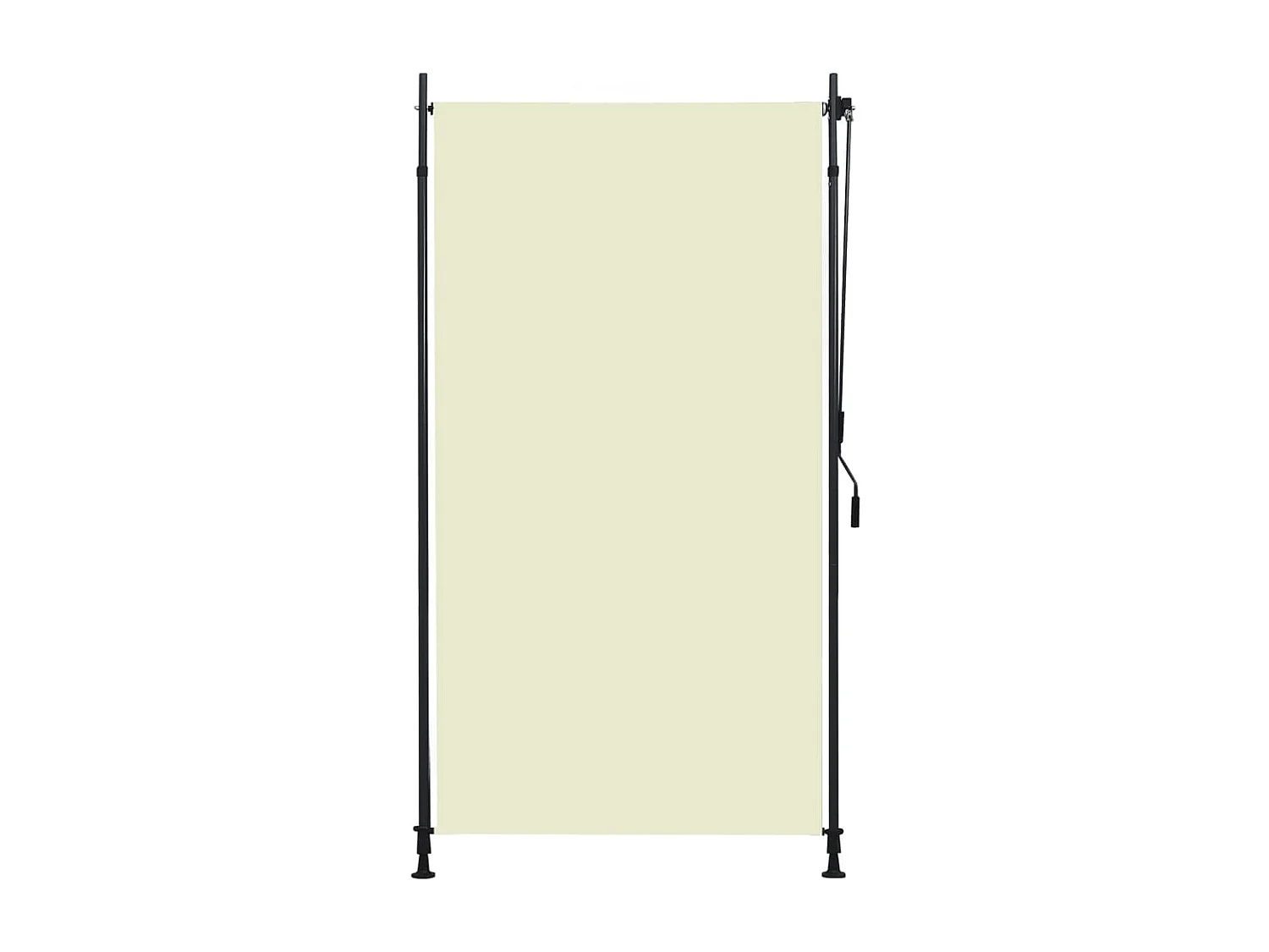 Estore de rolo para exterior 120x270 cm creme
