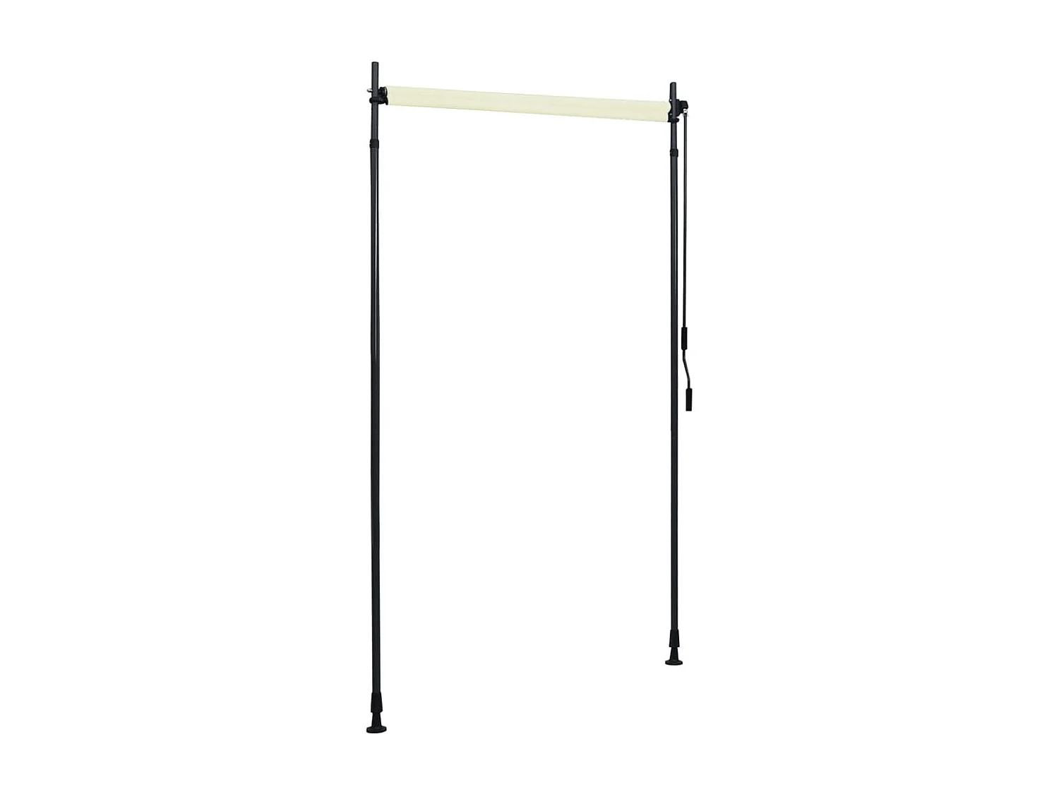 Estore de rolo para exterior 120x270 cm creme