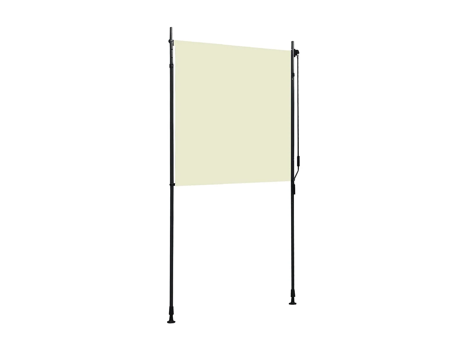 Store roulant d'extérieur 120 x 270 cm Crème