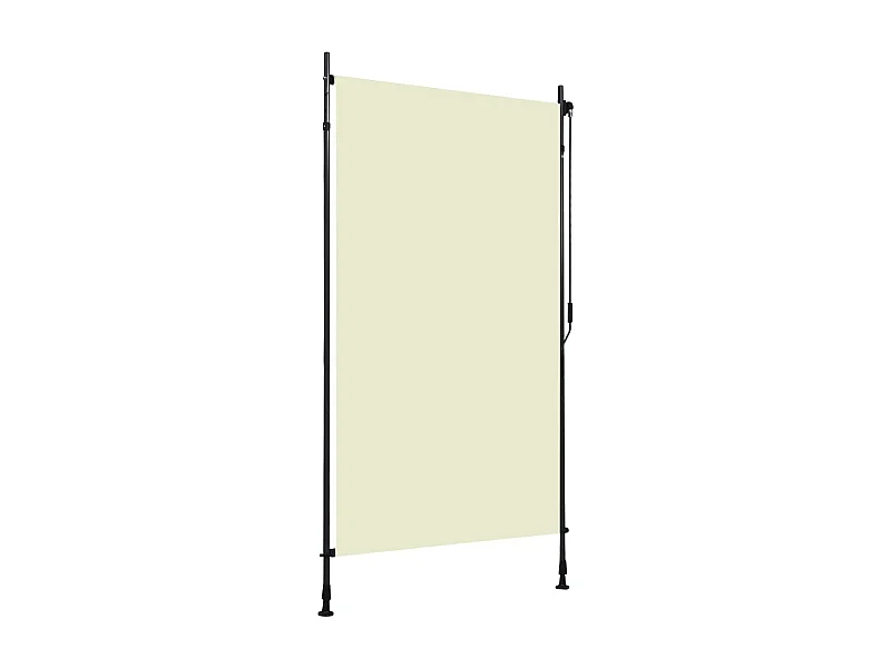 Store roulant d'extérieur 120 x 270 cm Crème