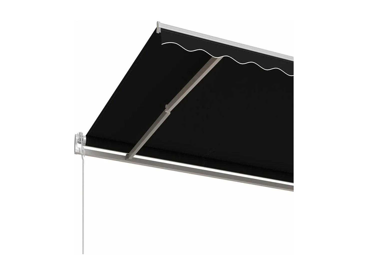Toldo retrátil automático 450x350 cm antracite