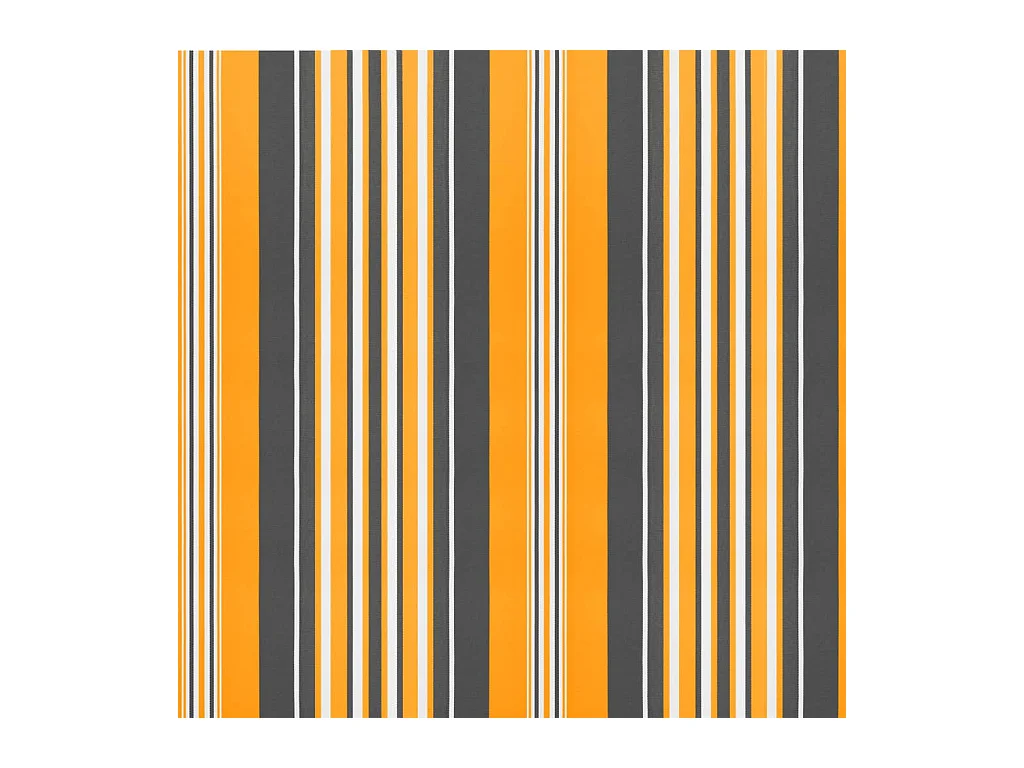 Tessuto di Ricambio per Tenda Strisce Multicolore 6x3,5 m