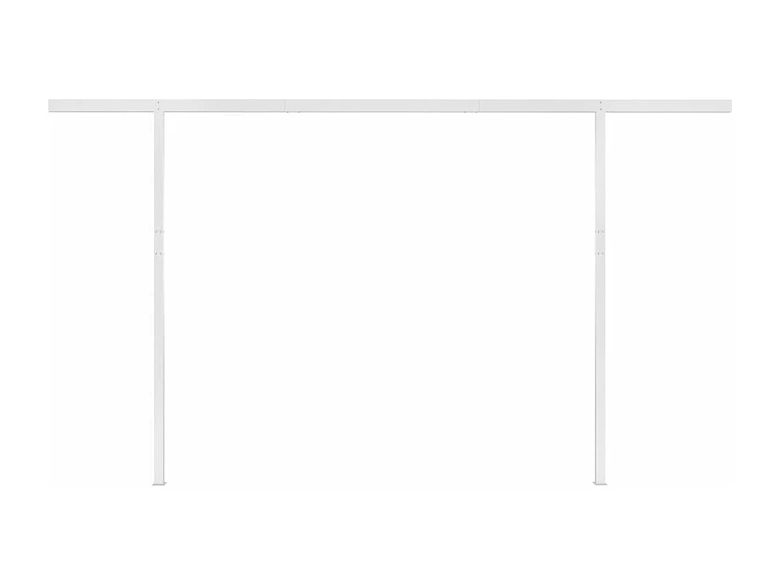 Tenda Automatica con Sensore Vento e LED 4x3,5 m Antracite