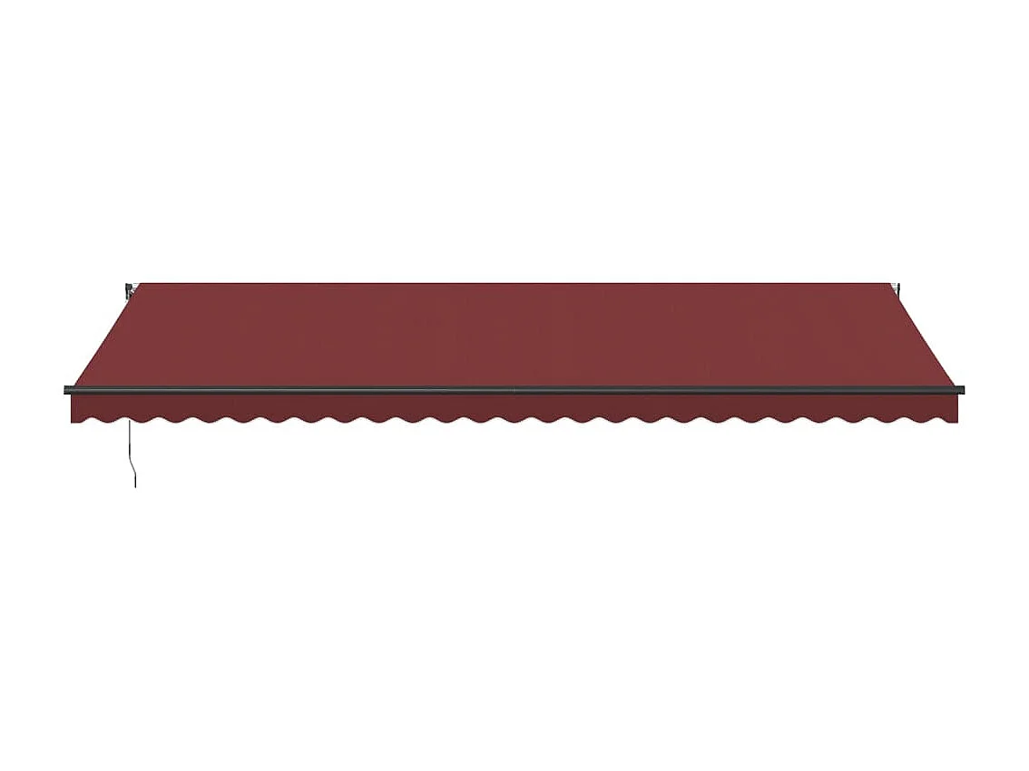 Tenda da Sole Retrattile Automatica Bordò 600x300 cm