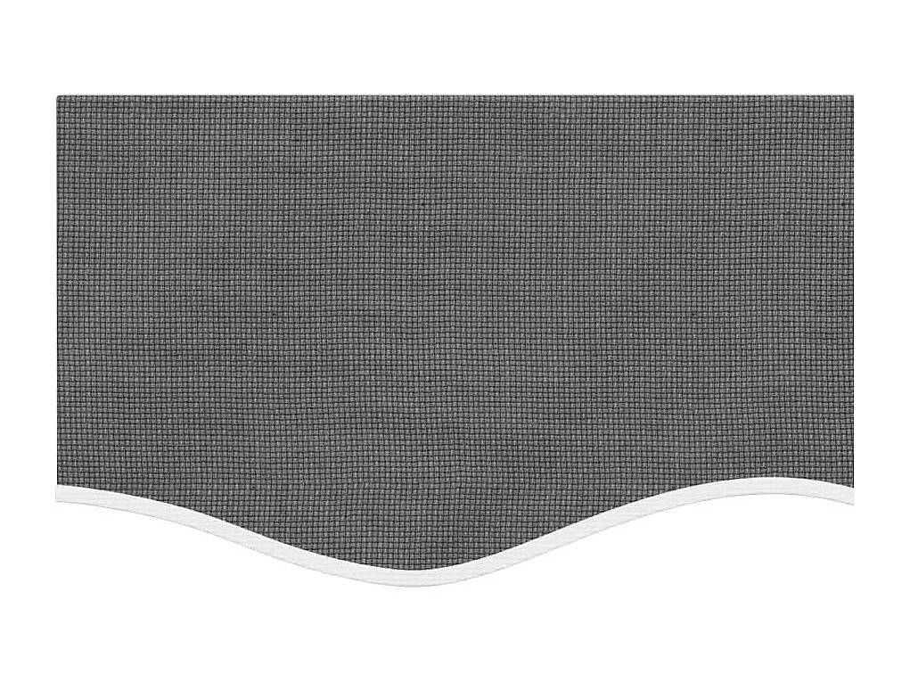 Markisenvolant Anthrazit Gestreift 4 m