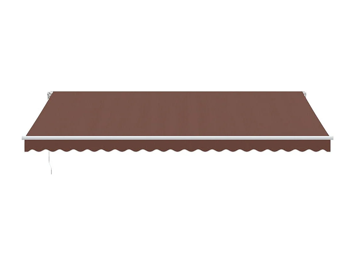 Markise Manuell Braun 500x300 cm