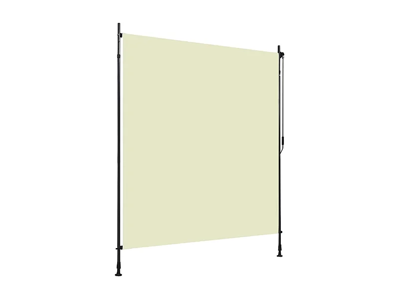 Store roulant d'extérieur 200 x 270 cm Crème