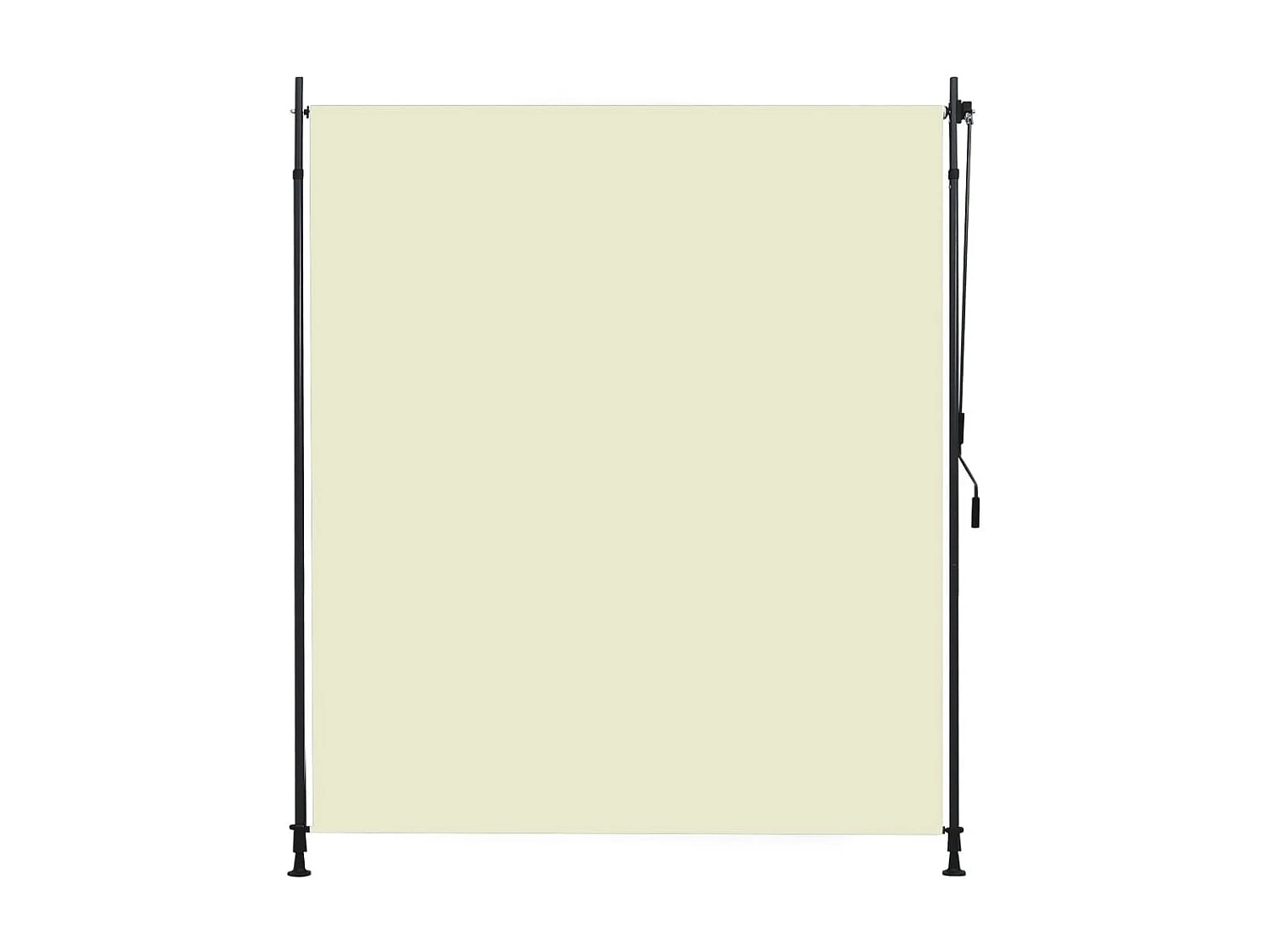 Estor enrollable de exterior color crema 200x270 cm