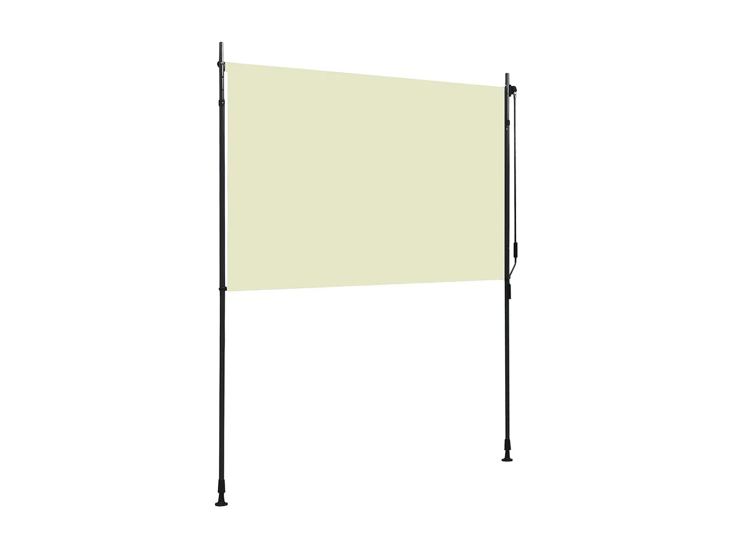 Store roulant d'extérieur 200 x 270 cm Crème