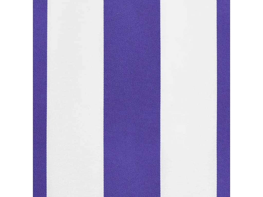 Markisenvolant Blau und Weiß Gestreift 4,5 m