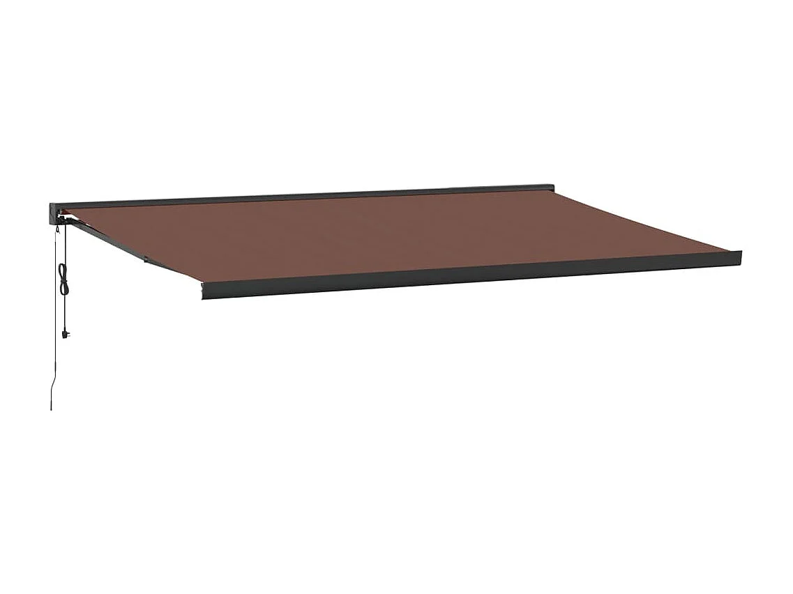 Markise Automatisch Braun 500x300 cm
