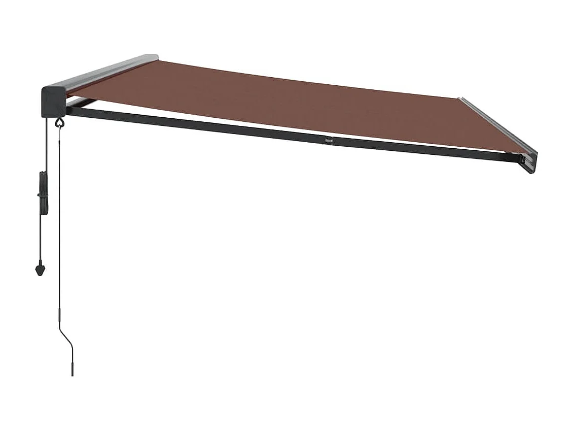 Markise Automatisch Braun 500x300 cm