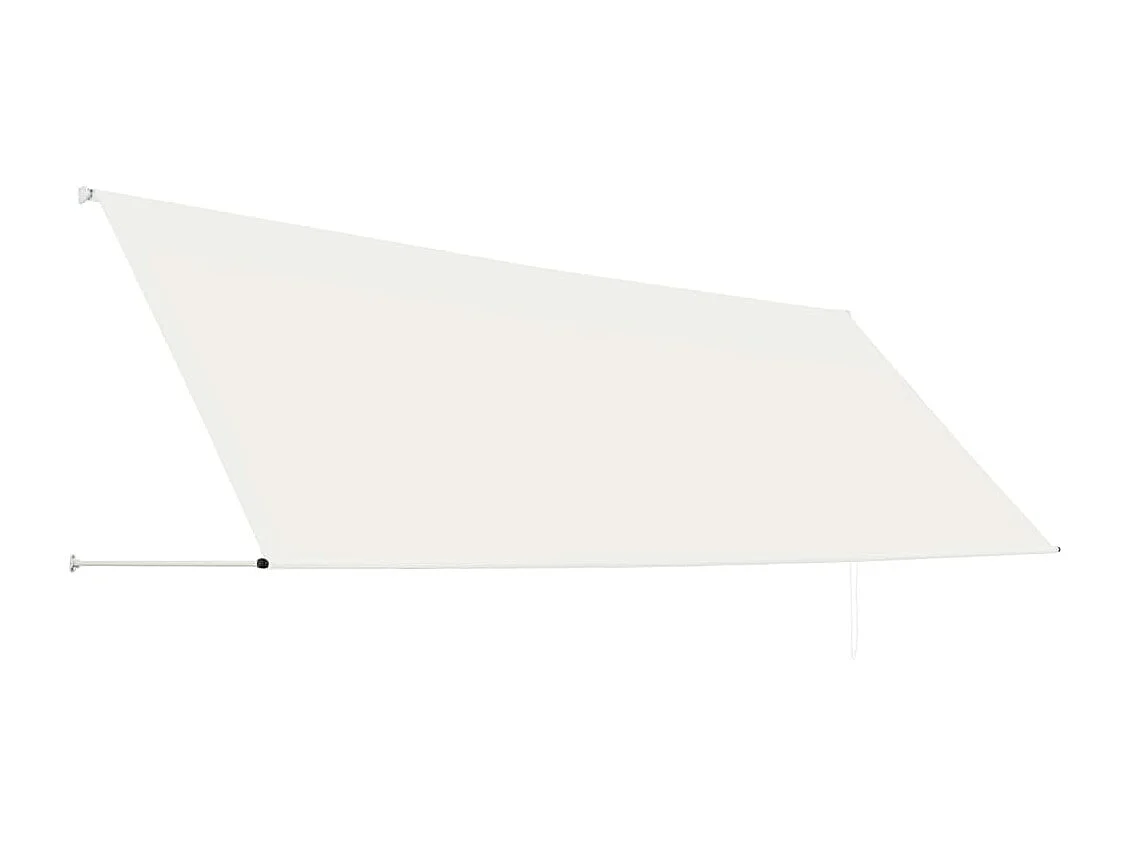 Toldo retrátil 400x150 cm creme