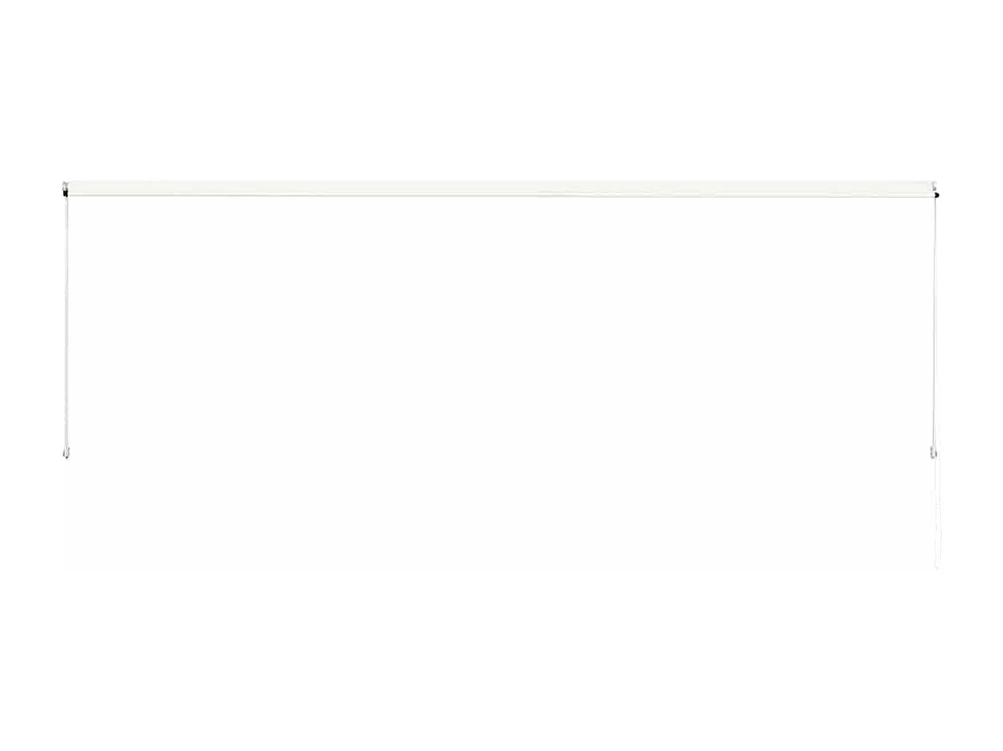 Toldo retrátil 400x150 cm creme