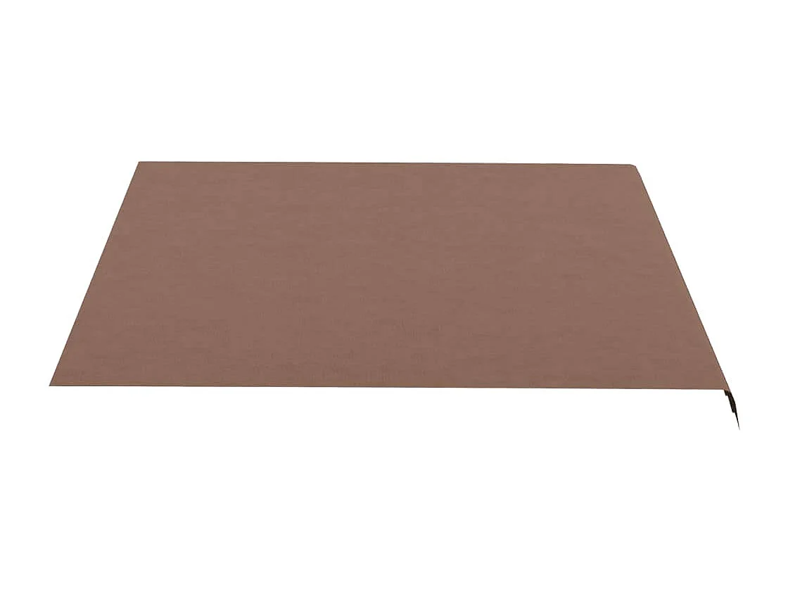 Tissu de remplacement pour auvent Marron 4x3,5 m