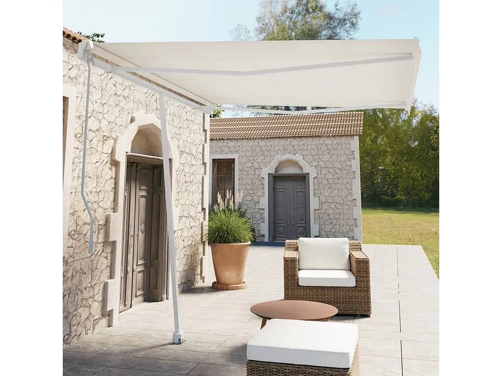 Conjunto de postes para toldo 300x245 cm ferro