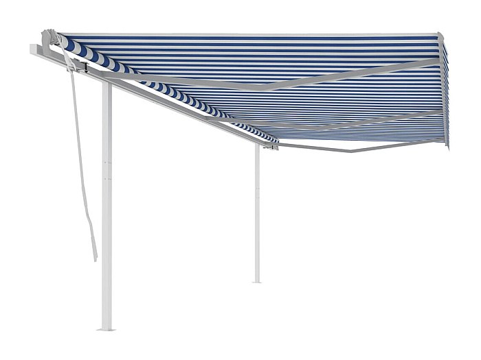 Tenda Retrattile Antracite 250 x 200 cm Tessuto