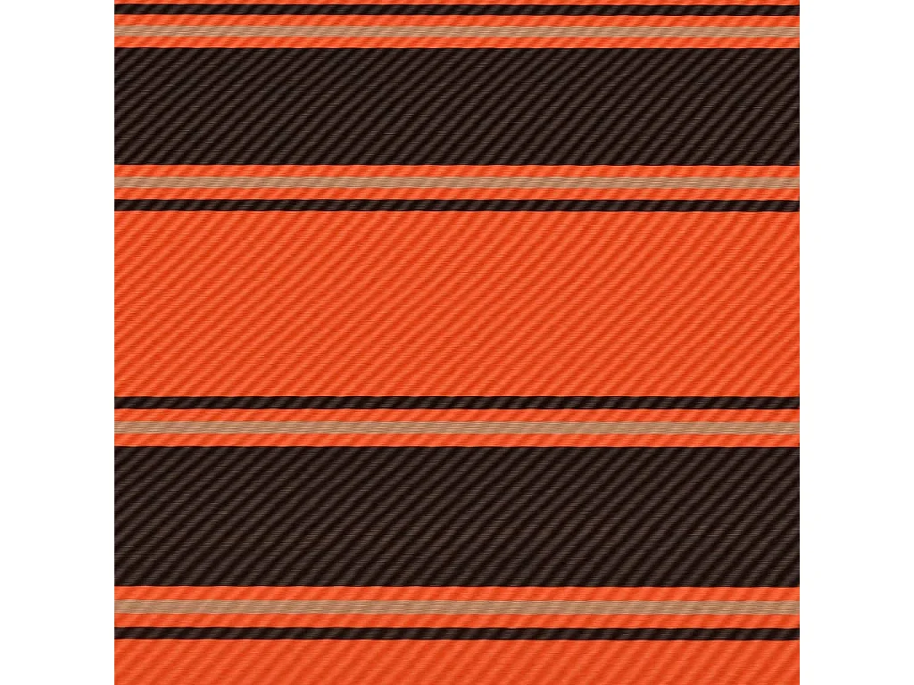 Auvent rétractable 100x150 cm Orange et marron