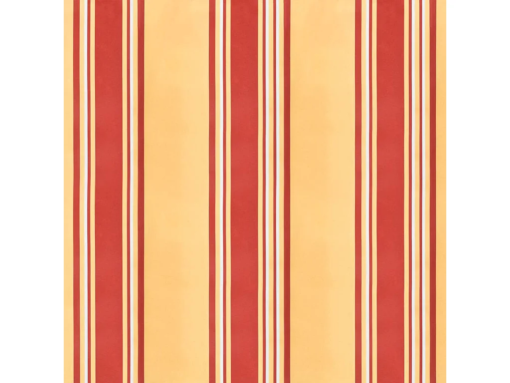 Tecido substituição p/ sanefa toldo 4 m riscas amarelo/laranja